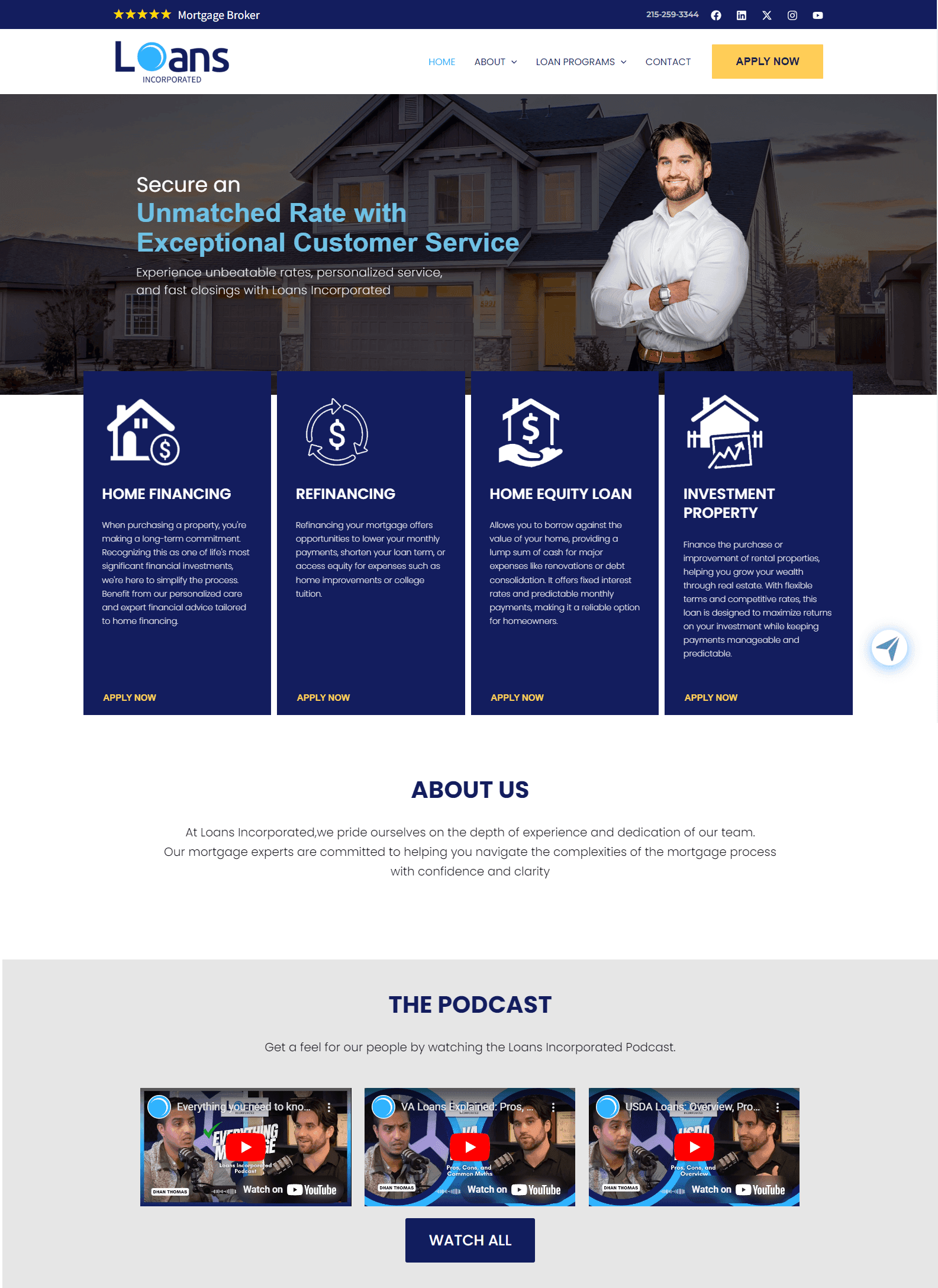 Class S Web Solutions Portfolio - Loans Incorporated